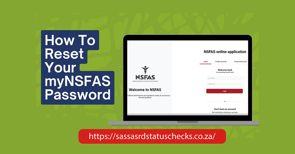 Reset Your NSFAS Login Details