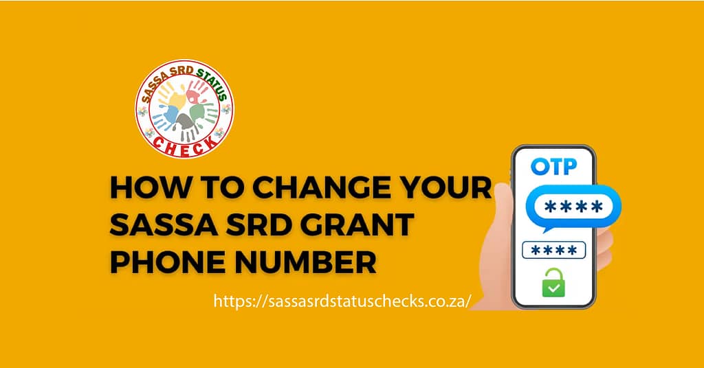 Update Your Contact Details with SASSA R350 Grants